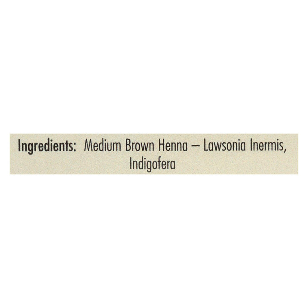 Rainbow Research Henna Hair Color and Conditioner Persian Medium Brown Chestnut - 4 oz