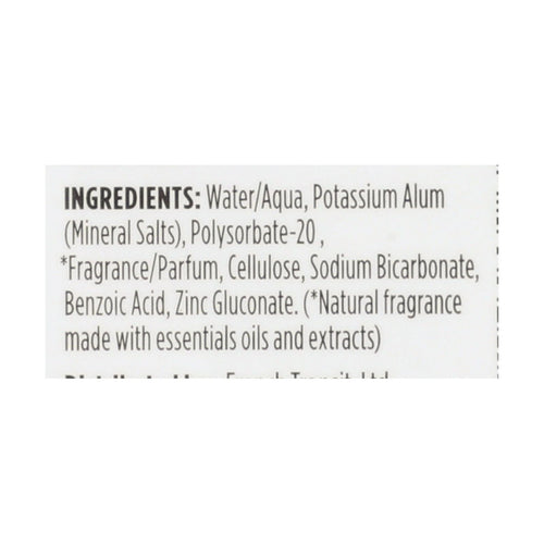 Crystal Essence Mineral Deodorant Roll-On Chamomile and Green Tea - 2.25 fl oz