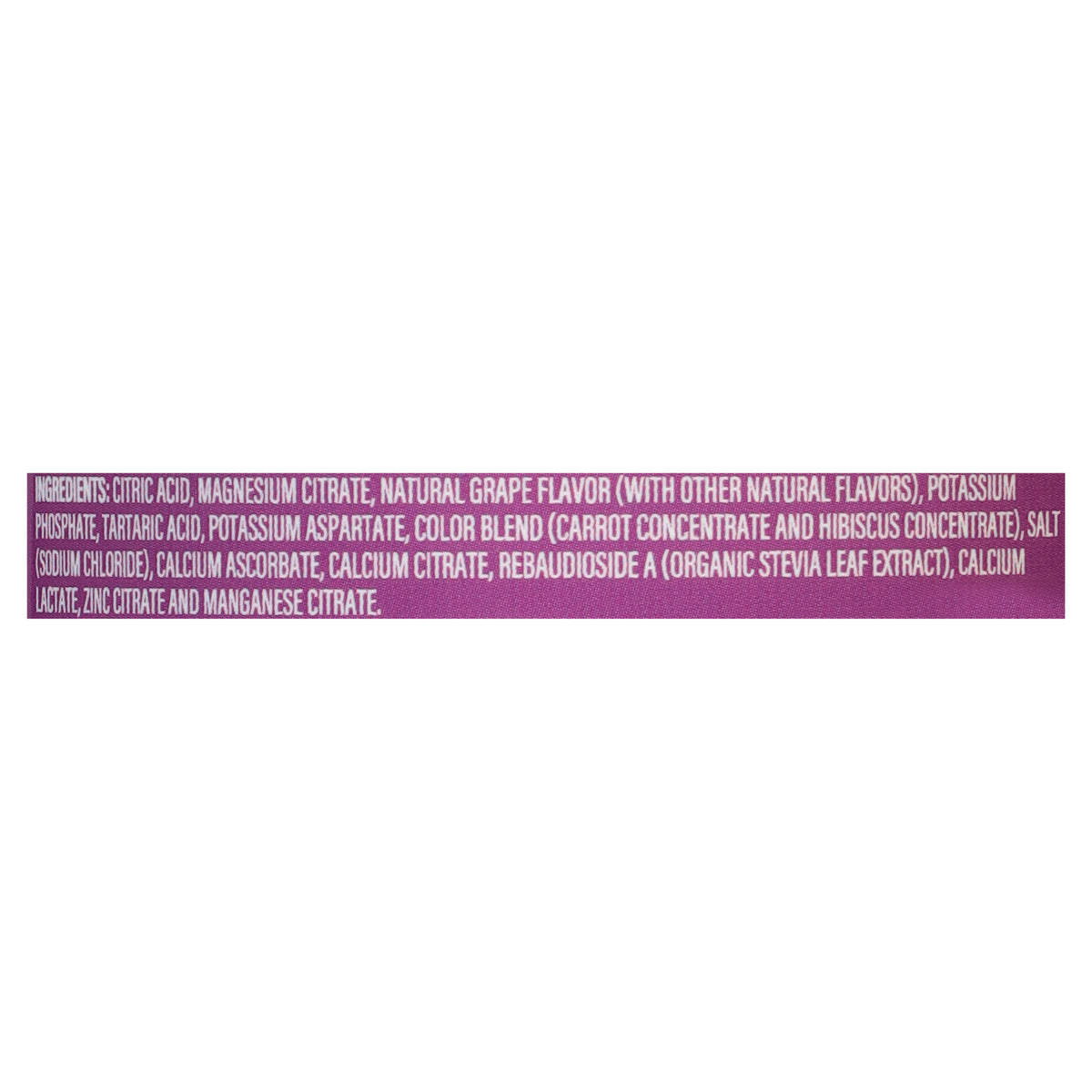 Ultima Replenisher - Electrolyte Mix Grape - EA of 1-3.8 OZ